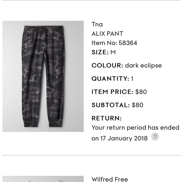 TNA Alix Pants (Aritzia) - Picture 2 of 5
